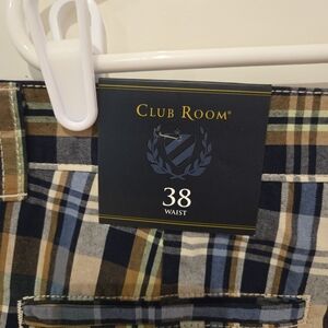 Club Room Multicolor Plaid Shorts